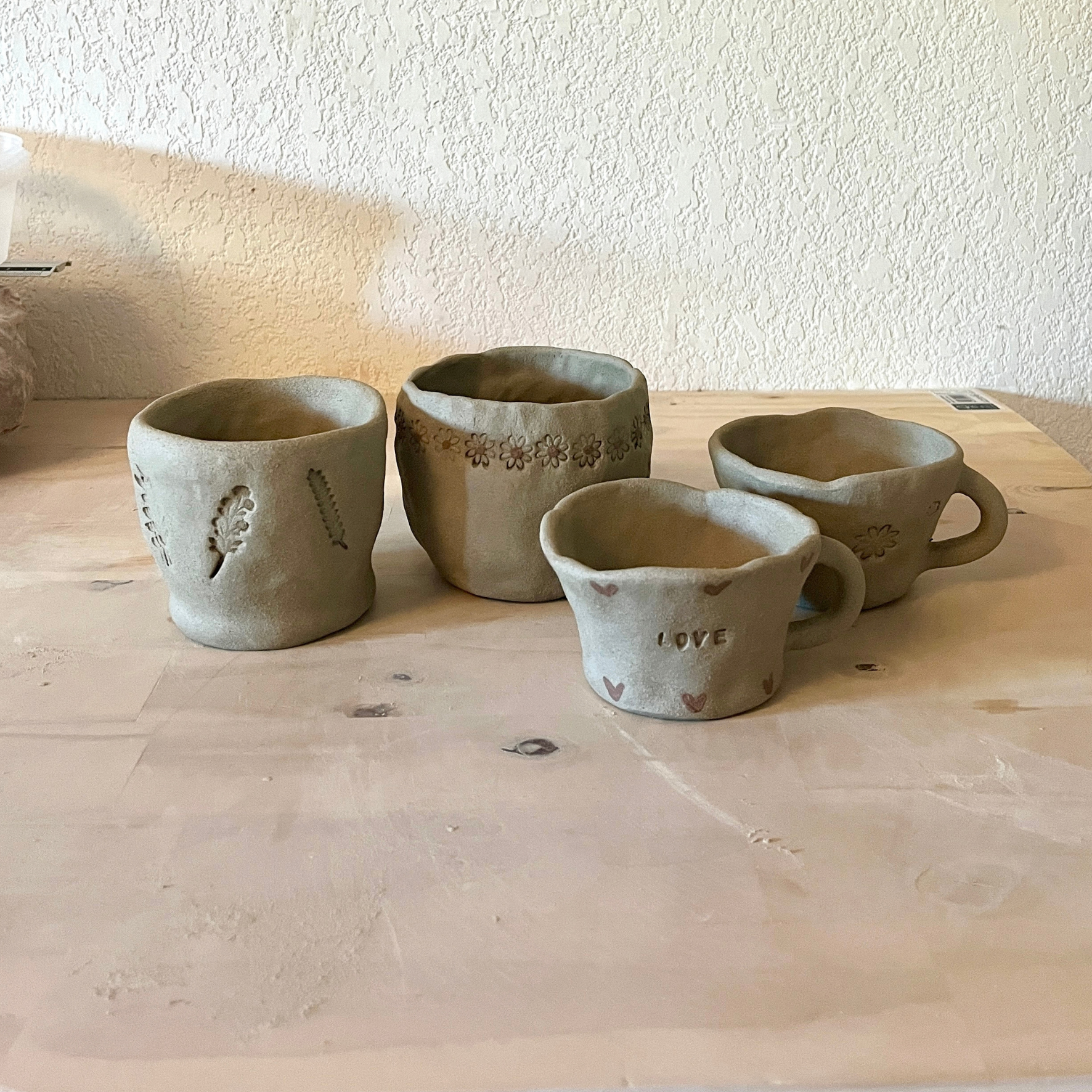 Atelier modelage poterie