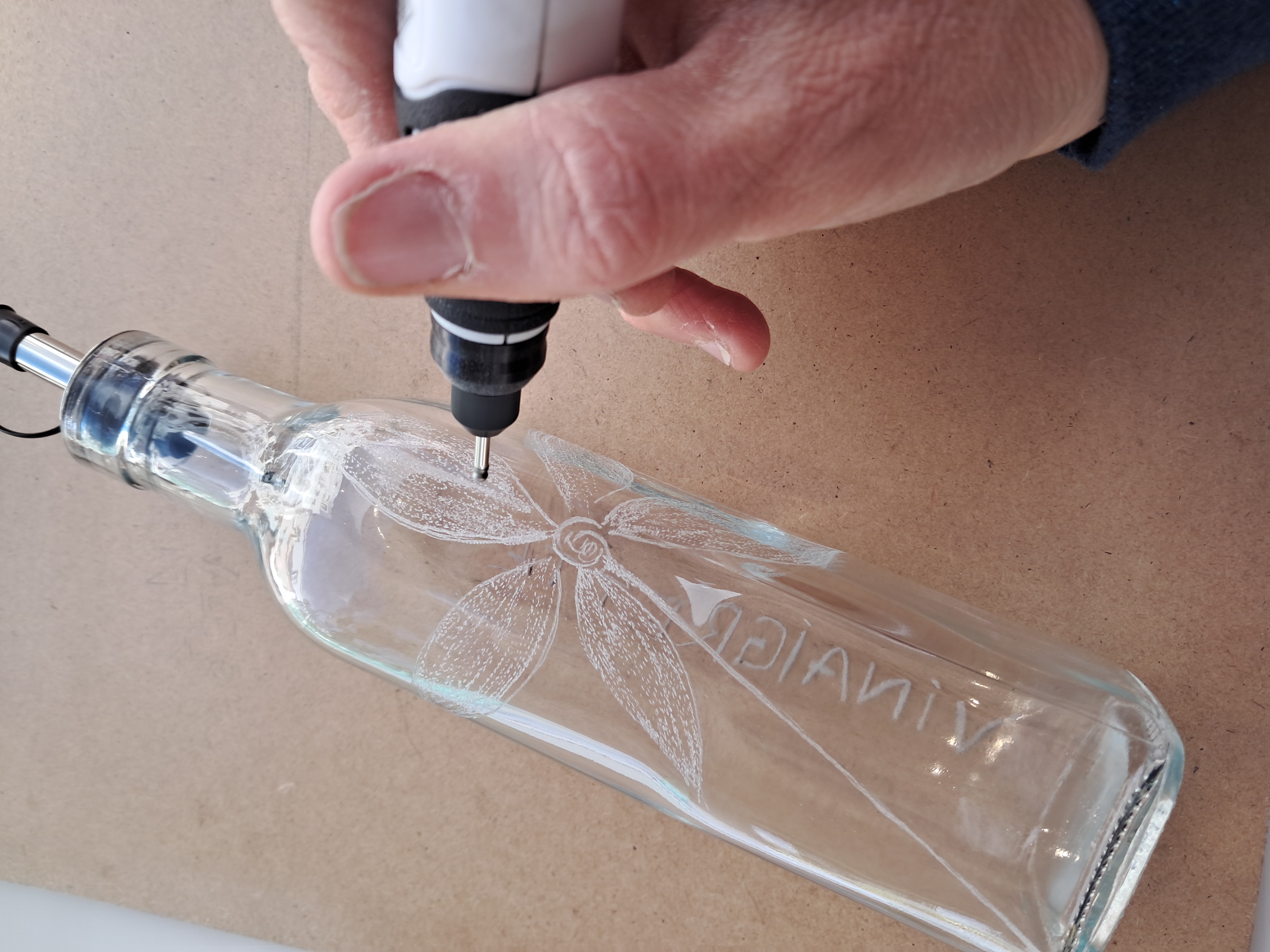 gravure sur verre