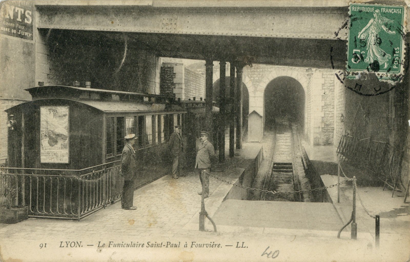 Sur les traces du funiculaire de St Paul.