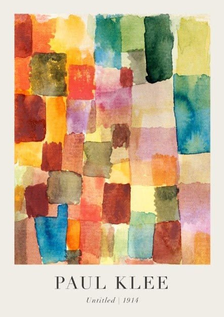 Peinture guidée : Paul Klee - Untitled 1914